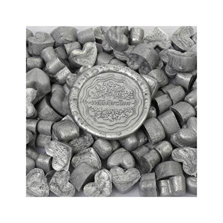 Mühür Mumu Eritme Kalp Boncuk Paket Model No: 605 GÜMÜŞ