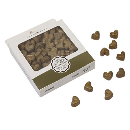 Davetiye Mum Mühürü Uygulama Seti Çim Yeşili Renk 870 With Love