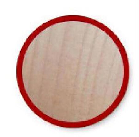 Ahşap Mum Mühürü Sapı Lotus Ağacı M8 Metal Dişli 