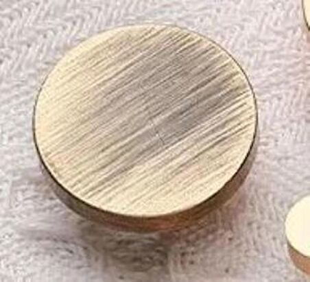 Boş Mum Mühür Bronz Damga Kafası Yuvarlak 30mm Bronz