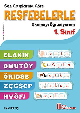 1.Sınıf Hazırlık 20 Fasikül Harfler + Resfebelerle Okumayı Öğreniyorum