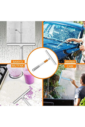 Oynar Başlıklı Camsil / Silecek Çekçek Vip Turbo Temizlik / Banyo Araba Mop Paspas