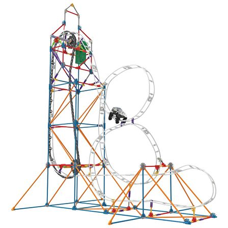 K'Nex Looping Light-Up Roller Coaster 51455 (Motorlu)