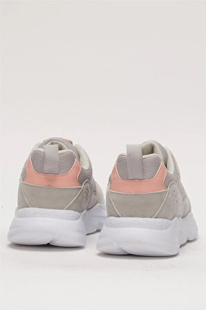 Kadın Günlük Koşu Yürüyüş Rahat Spor Ayakkabı  BUZ - PUDRA