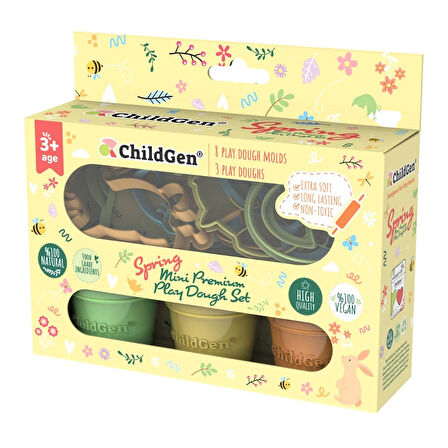 ChildGen Premium Mini Set 3 lü Bahar
