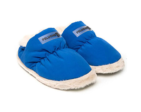 Peluche Blue Parachute Women Slipper Kadın Günlük Ev Pandufu PAR-KMI Mavi