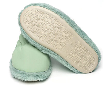 Peluche Mint Green Parachute Women Slipper Kadın Günlük Ev Pandufu PAR-KMT Yeşil