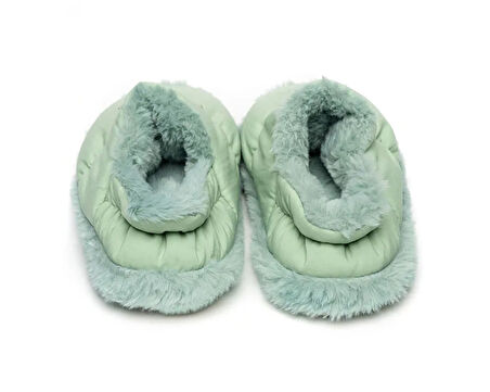 Peluche Mint Green Parachute Women Slipper Kadın Günlük Ev Pandufu PAR-KMT Yeşil