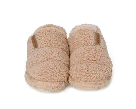 Peluche Camel Teddy Women Slipper Kadın Günlük Ev Pandufu TED-KCL Krem