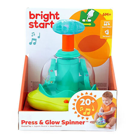 Brights Starts Bas ve Eğlen Spinner Müzikli Oyuncak