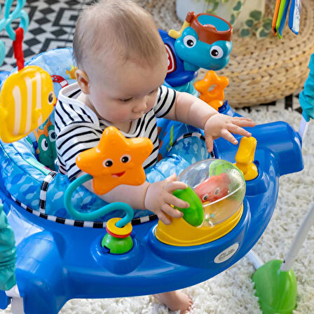 Baby Einstein Neptün Okyanus Keşfi Müzikli Zıplama Oyuncağı