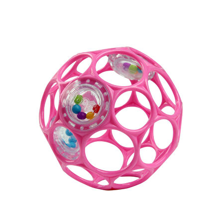 Oball Çıngıraklı Top Pink