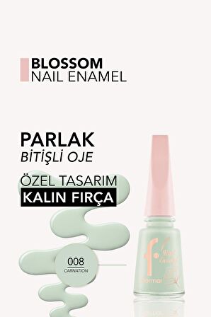 Flormar Blossom Uzun Süre Kalıcı & Parlak Bitişli Oje