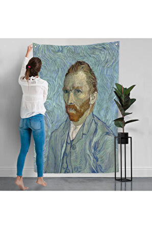 Vincent van Gogh Otoportre Duvar Örtüsü-7446