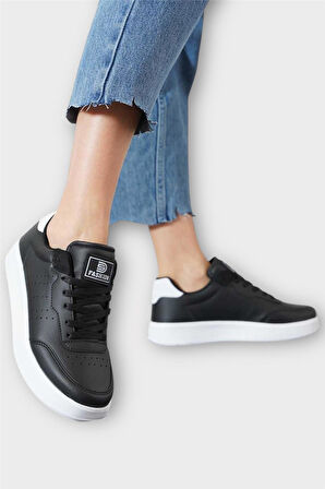 Unisex Günlük Spor Ayakkabı SİYAH - BEYAZ