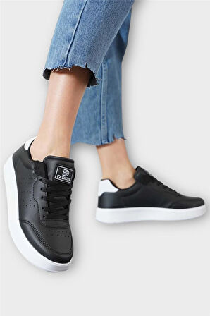 Unisex Günlük Spor Ayakkabı SİYAH - BEYAZ