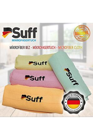 Suff Sihirli Mikrofiber Temizlik Bezi 4 Adet (ALMANYA'DAN İTHAL ORİJİNAL ÜRÜN)