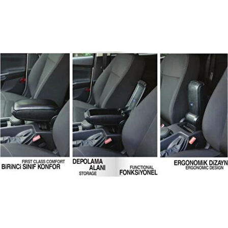 FORD FOCUS 3 2011-2014 OMSA SİYAH KOL DAYAMA