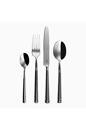 Cubism Paslanmaz Çelik 84 Parça Çatal Bıçak Seti