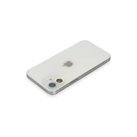 Apple İphone 11 Renkli Kamera Lens Koruma Cam - Sarı-mavi