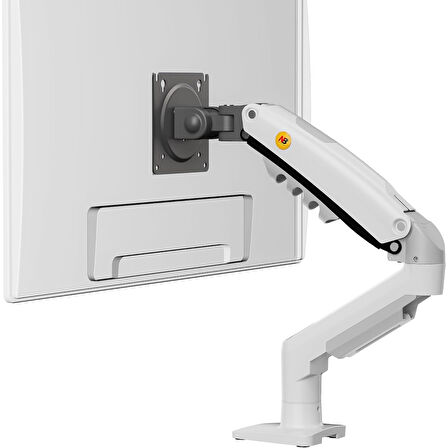 TriLine NB F80-XE Beyaz 17-30" Amortisörlü 2-9Kg Ergonomik Monitör Tutucu Vesa Monitör Standı