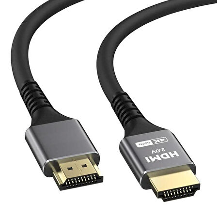 Alfalink AK-HD4K15 19+1 HDMI to HDMI 15m Metal v2.0 4K (4096*2160)  Kablo