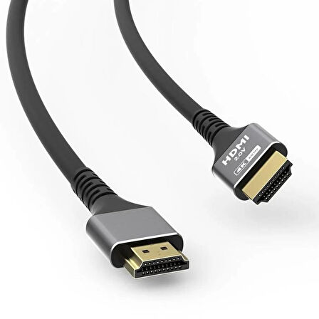 Alfalink AK-HD4K15 19+1 HDMI to HDMI 15m Metal v2.0 4K (4096*2160)  Kablo