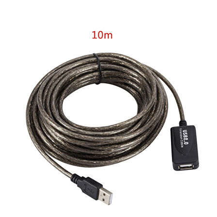 TriLine 10 Metre USB2.0 Sinyal Güçlendirici Profesyonel Çipli Usb Extension Uzatma Kablosu