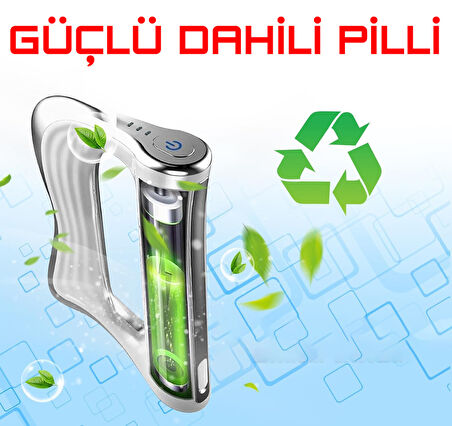 HyMark Elektrikli Fasya Bıçağı Boyun ve Omuz Kas Rahatlatıcı 3 Kademeli Titreşimli Masaj Aleti