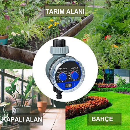 UpWay Musluk Tipi Bahçe Sulama Zamanlayıcısı Otomatik Universal Vana