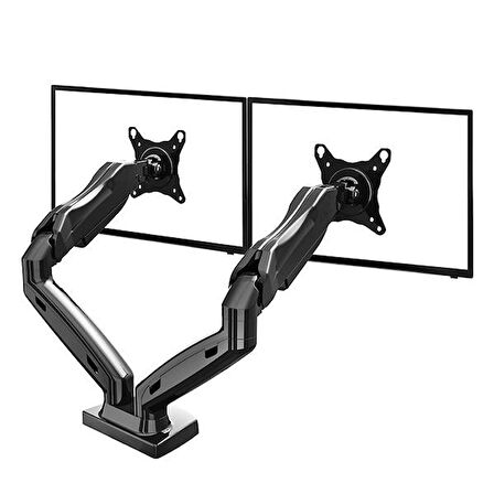 TriLine NB F160 North Bayou 17-30" Çift Kol Monitör Tutucu Vesa Monitör Standı