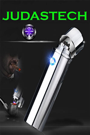 Judas K15 USB Şarjlı 6 Arc Alevsiz Çakmak -New Style
