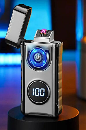 Judas K17 USB Şarjlı 2 Arc Alevsiz Çakmak -New Style