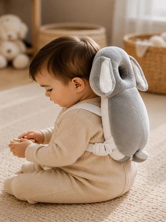 Teknor Bebek Kafa Koruma Yastığı Tavşan Model 20x30 Ebat