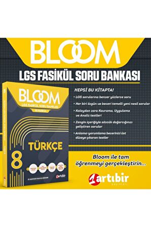  8.Sınıf 5' Lİ BLOOM TÜM DERSLER SET 