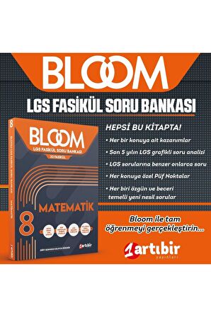  8.Sınıf 5' Lİ BLOOM TÜM DERSLER SET 