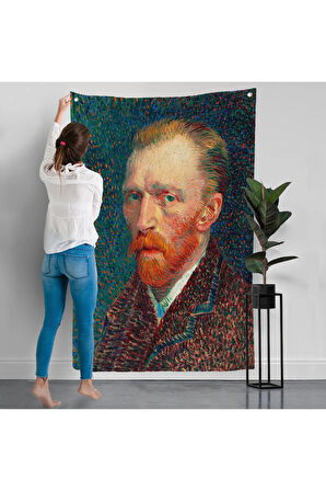 Vincent van Gogh - Otoportre Duvar Örtüsü-7453
