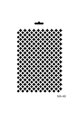 Ma49 Mix Media Stencil