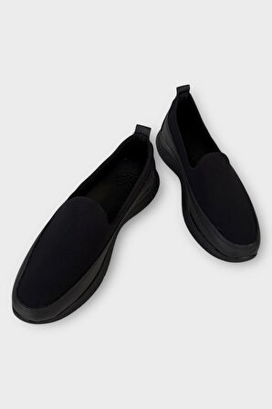 Kadın Günlük Hafif Mevsimlik Rahat Ortopedik Casual Ayakkabı SİYAH