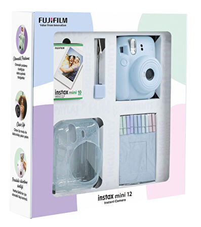 Fujifilm Instax Mini 12 Mavi Fotoğraf Makinesi