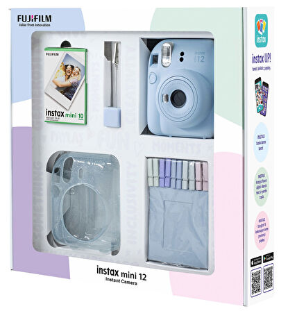 Fujifilm Instax Mini 12 Mavi Fotoğraf Makinesi