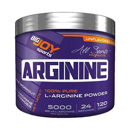  Big Joy 100 % Pure L-Arginine Powder 120 Gr