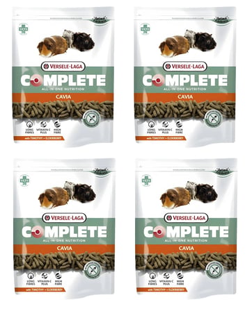 Versele Laga Complete Cavia Gine Pig Pelet Yem 500 Gr. X 4 Adet
