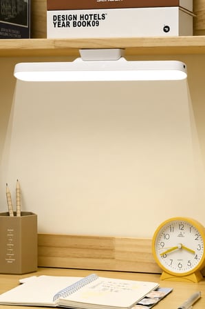 Şarjlı Mıknatıslı Ders Çalışma Okuma Lambası Parlaklık Işık Rengi Ayarlanabilir 28 cm 1613
