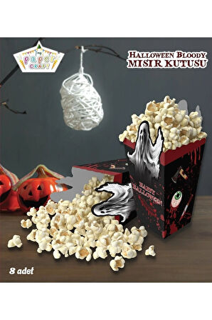 Halloween Bloody 8'li? Mısır Kutusu