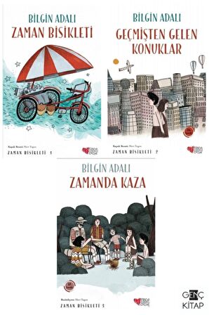 Zaman Bisikleti 3 Kitap Set Bilgin Adalı Geçmişten Gelen Konuklar-zamanda Kaza