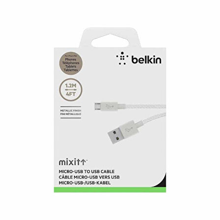 Belkin Premium Micro Usb Şarj Ve Kablo Gold