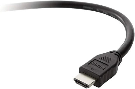 Belkin Hızlı HDMI 1.4 Kablo - 3m (4k, Ultra HD, 3D), F3Y017bt3M-BLK