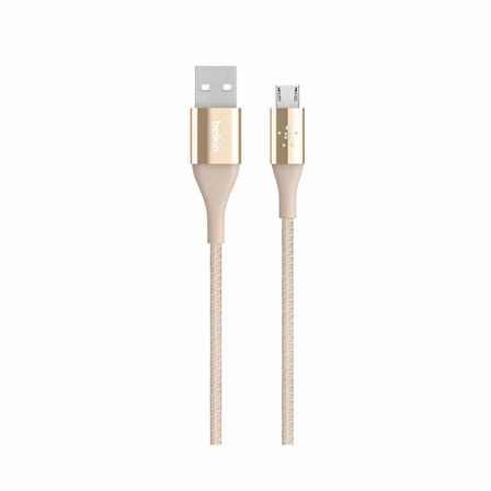 Belkin Premium Kevlar Micro Usb 2.4A Kablo 1.2M,Rose Gold