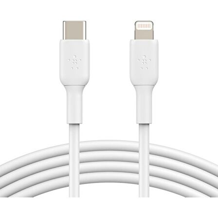 Belkin USB-C to Lightning Kablo 1 metre Beyaz